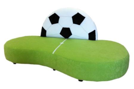 Kindersofa Fußballwiese