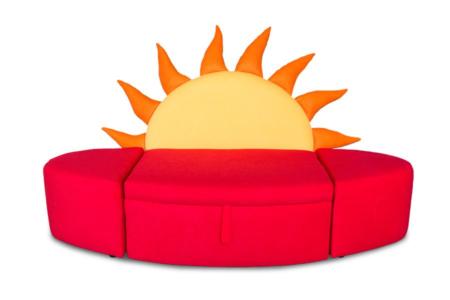 Kindersofa Sonnenaufgang