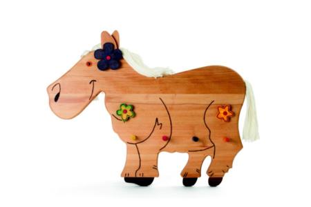 Kindergarderobe Pferd