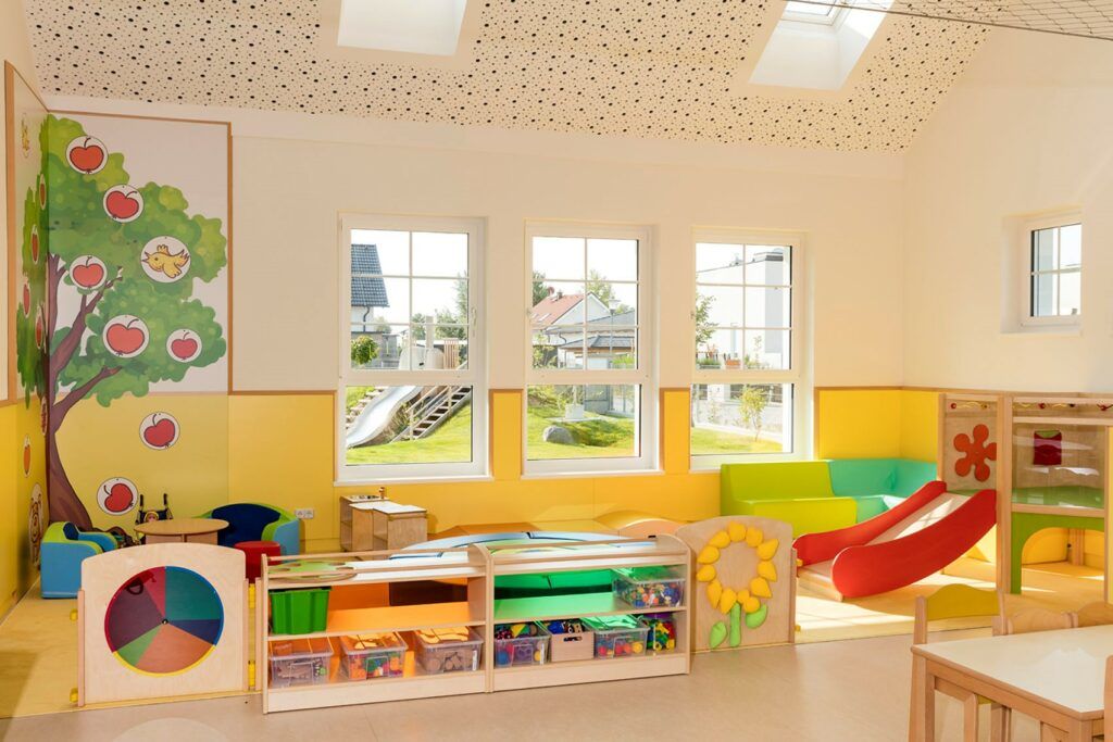 Kindergärten der universelle Spielraum